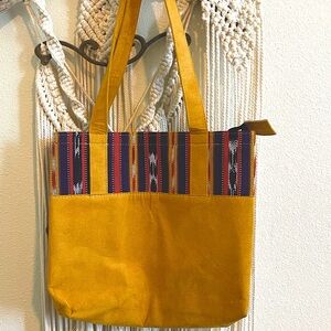 Yellow Guatemalan bag